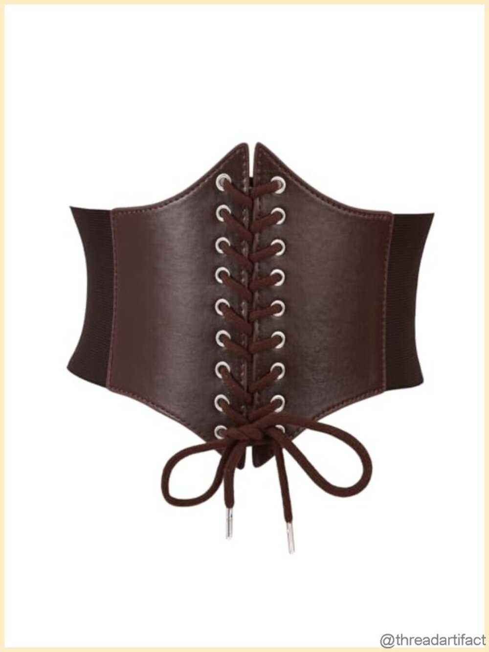 Lace Waistband Corset Belt Elastic Medieval Renaissance Costume Accessory